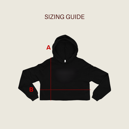 In Every Life Minimal Cropped Hoodie