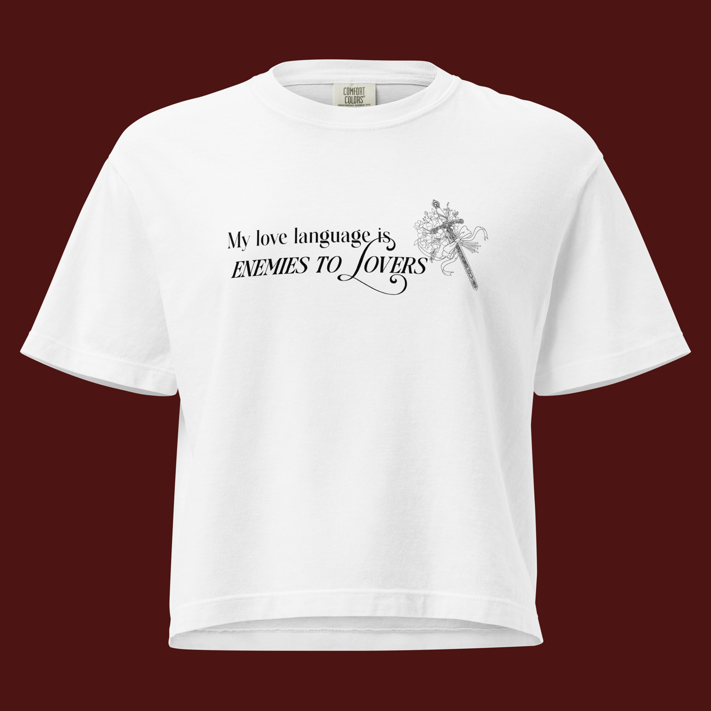 Enemies to Lovers Crop Tee