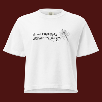Enemies to Lovers Crop Tee