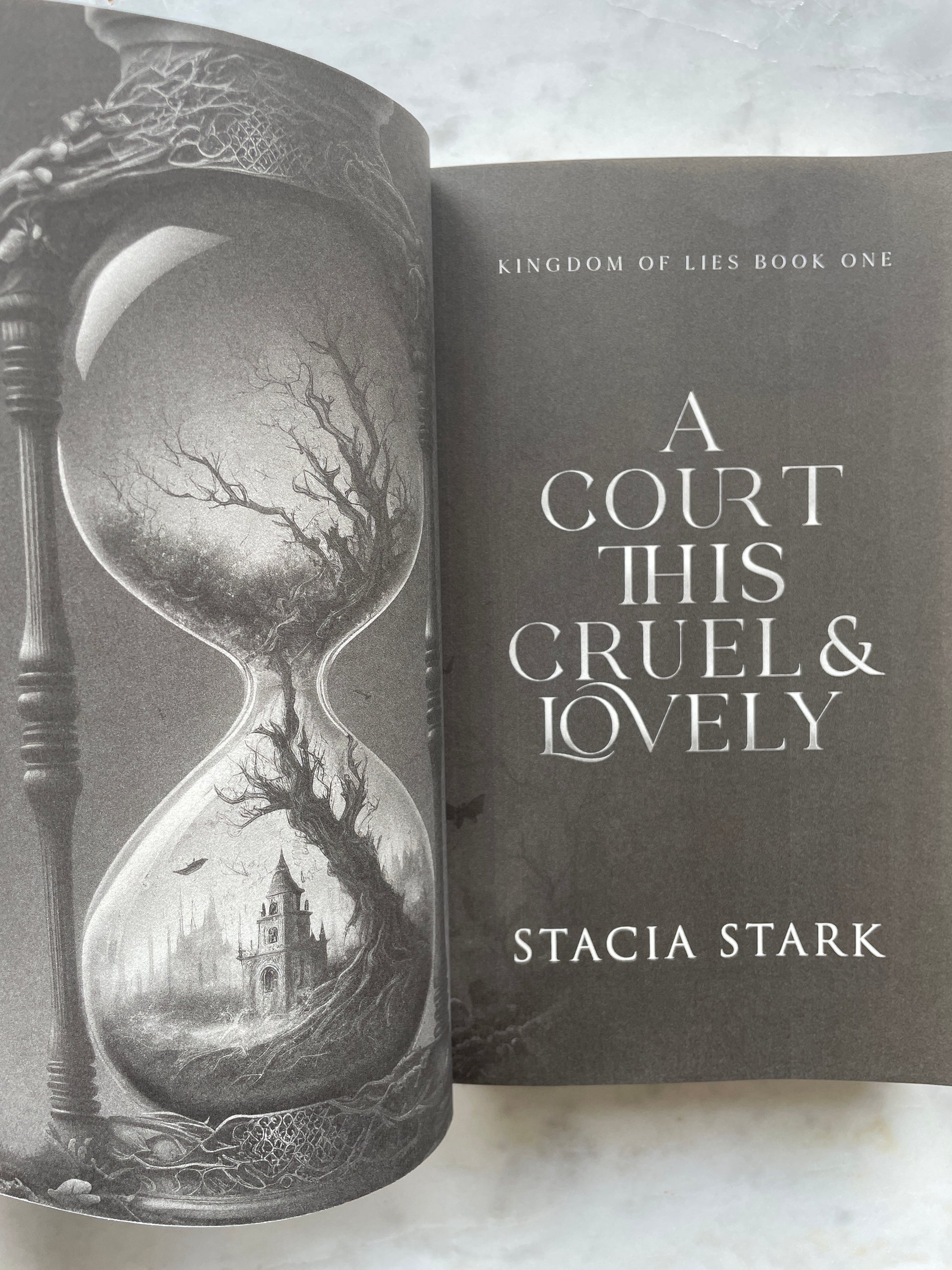 A Court This Cruel and Lovely Signed Paperback – Stacia Stark